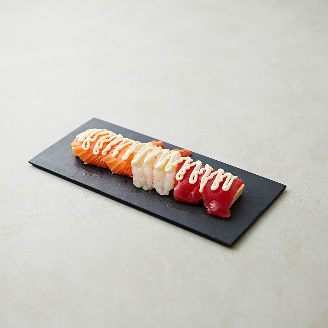 Three-color shrimp