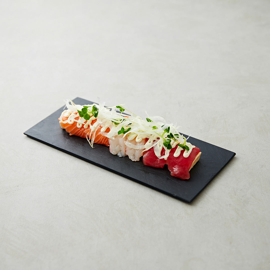 Three-color shrimp